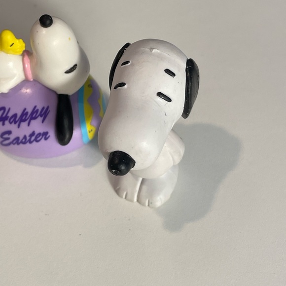 Vintage Snoopy Easter Collectible Figurines Lot of 5 - Picture 6 of 11